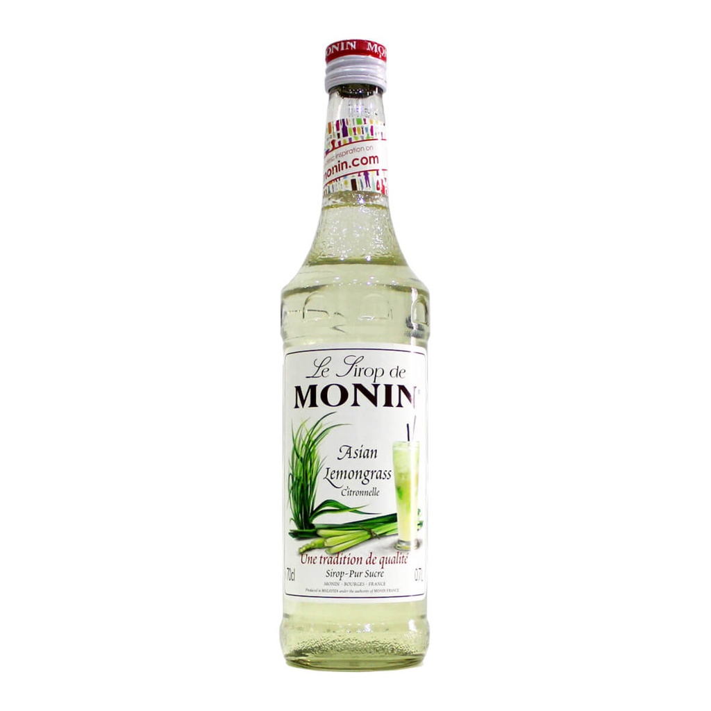 [BREK-358203] Monin Asian Lemongrass Syrup, France - 6x700ml