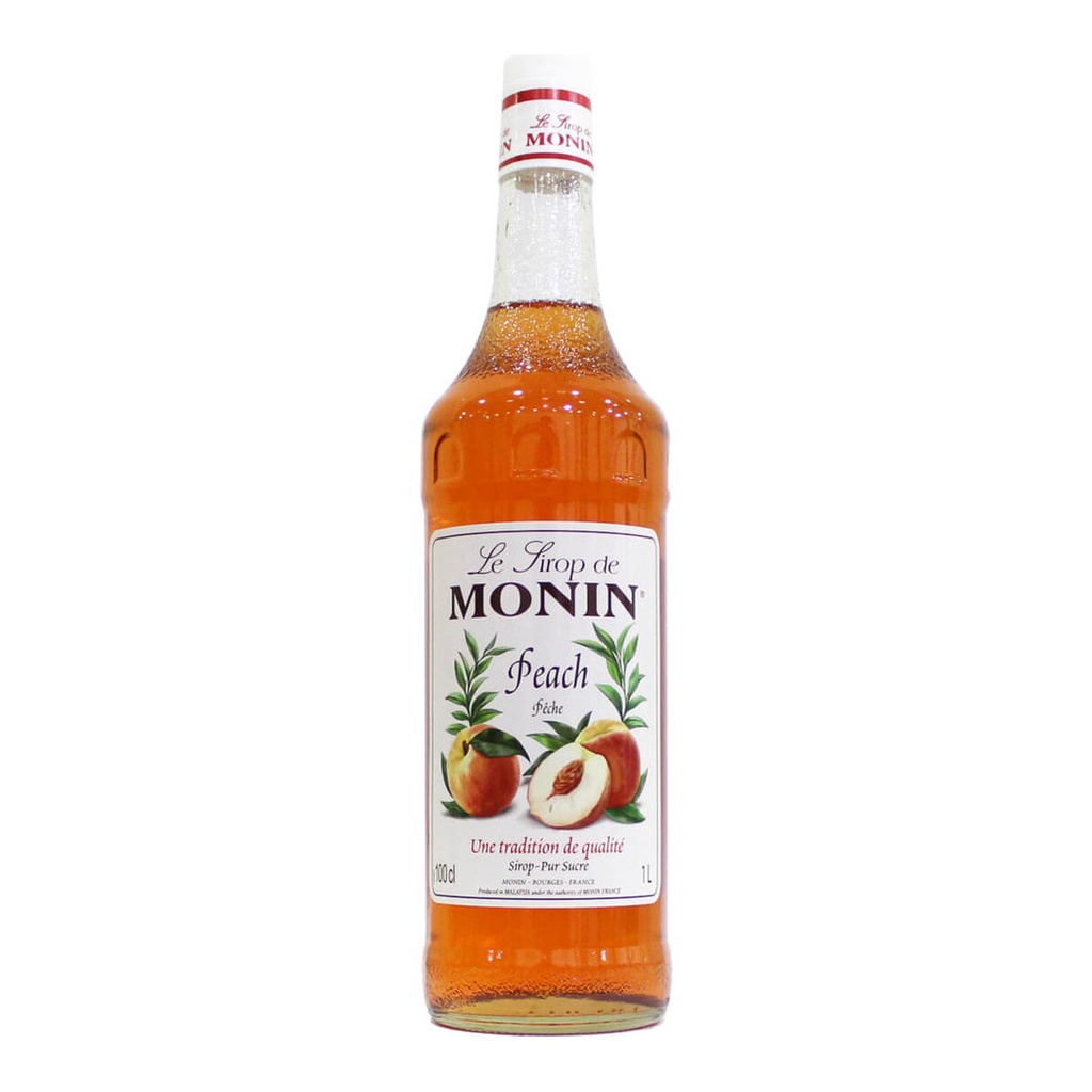 Monin Peach Syrup, France - 6x1ltr