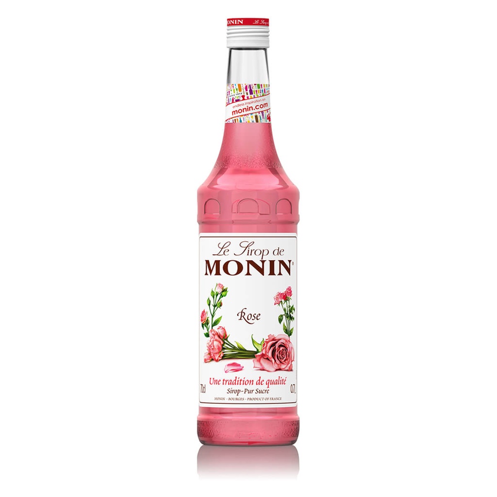 [BREK-358210] Monin Rose Syrup, France - 6x700ml