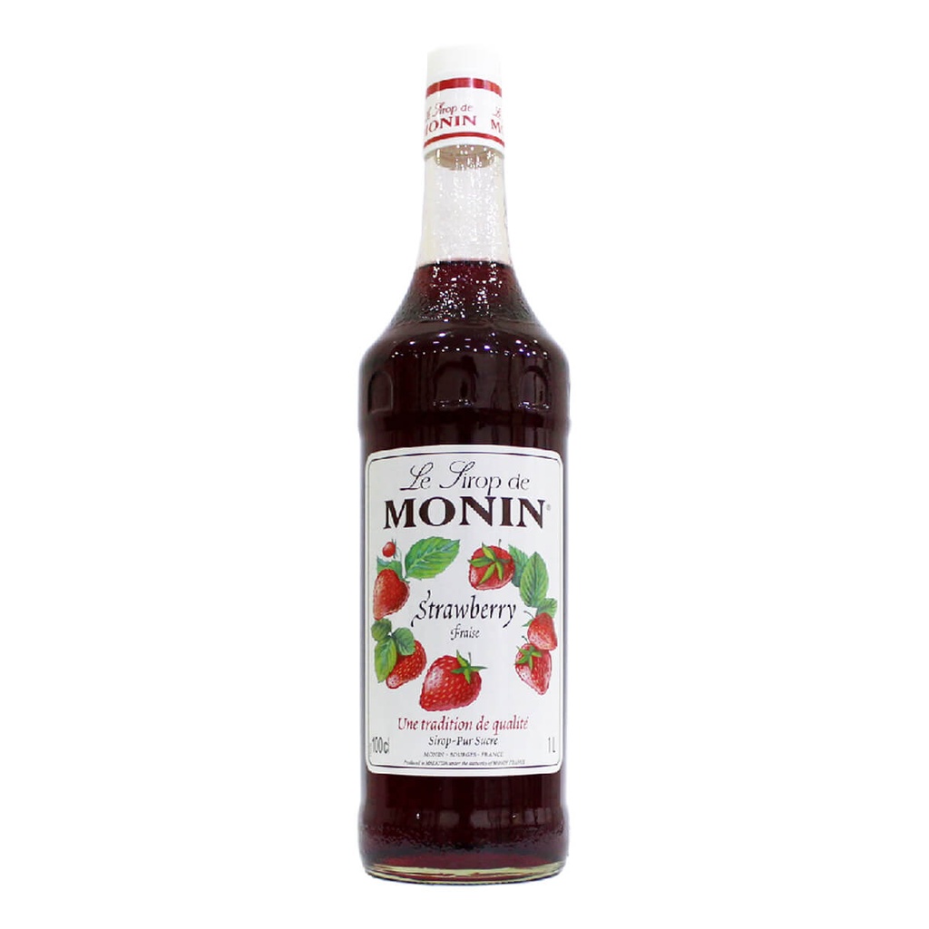 [BREK-358292] Monin Strawberry Syrup, France - 6x1ltr