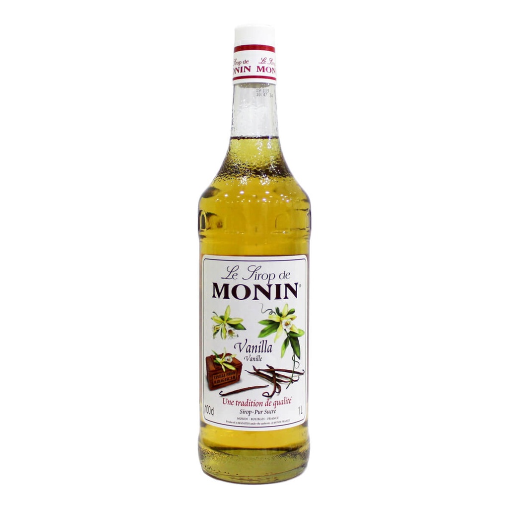 [BREK-358295] Monin Vanilla Syrup, France - 6x1ltr