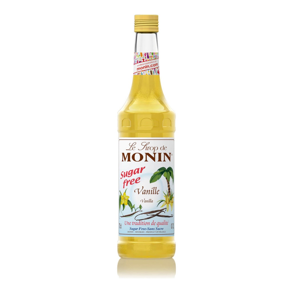 [BREK-358269] Monin Vanilla Sugar Free Syrup, France - 6x700ml