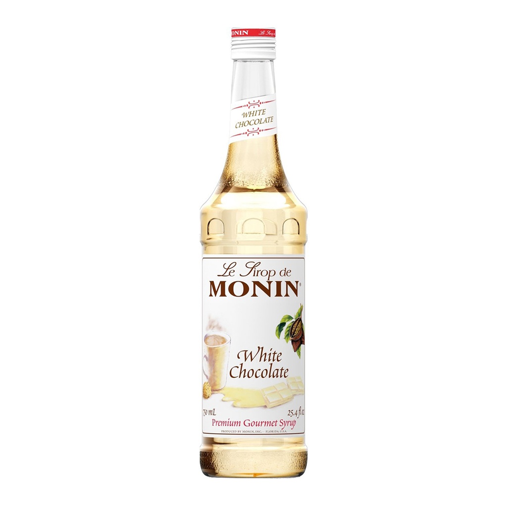 [BREK-358247] Monin White Chocolate Syrup, France - 6x700ml