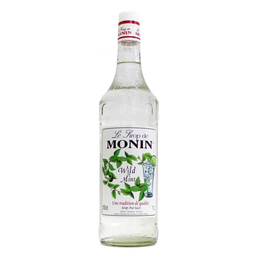 [BREK-358267] Monin Wild Mint Syrup, France - 6x1ltr