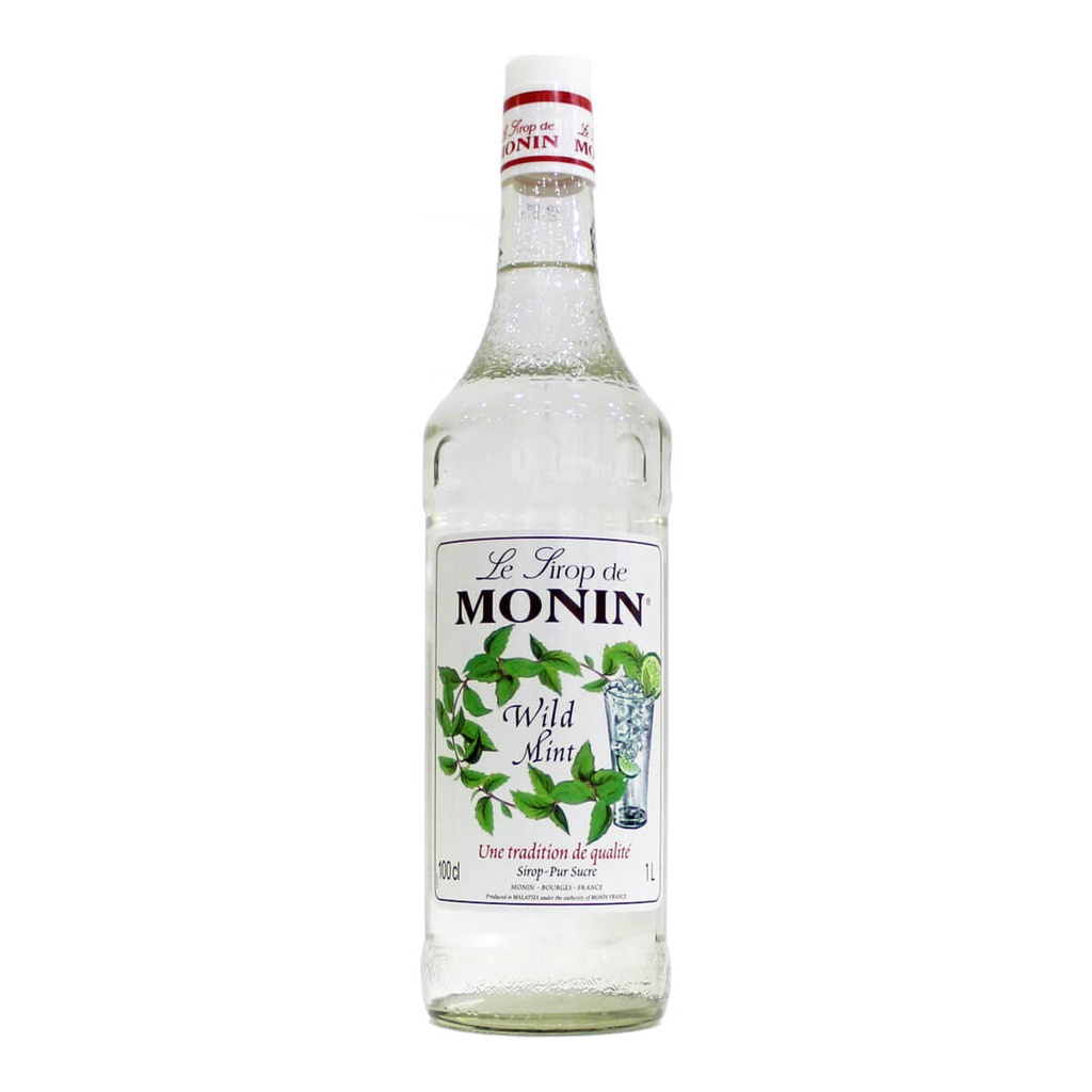 [BREK-358267] Monin Wild Mint Syrup, France - 6x1ltr