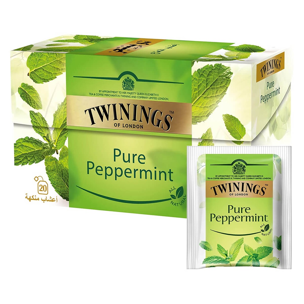 Twinings Pepper Mint Tea Bag - 12x20's