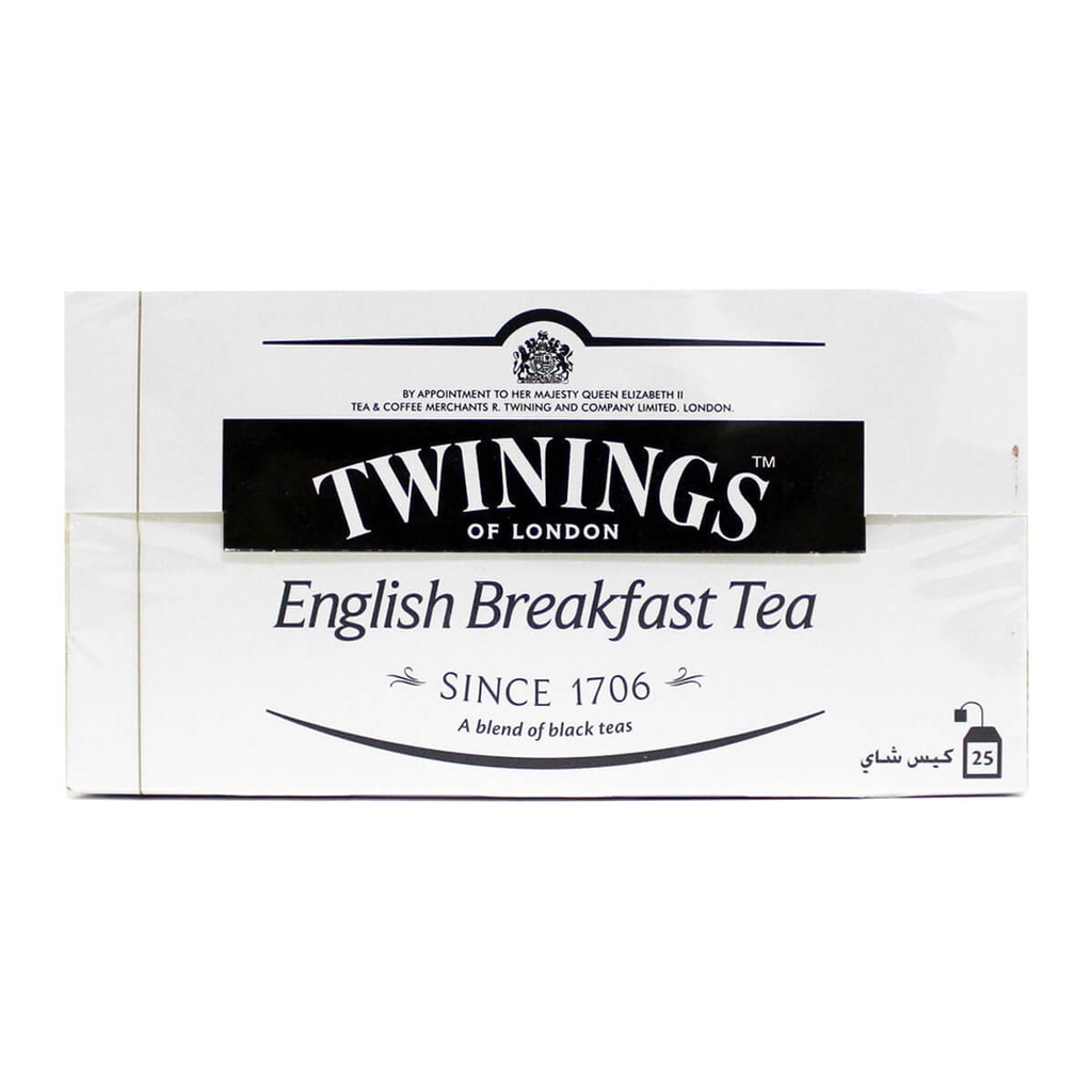 [BEVR-708506] Twinings English Breakfast Tea Bags - 12x25s