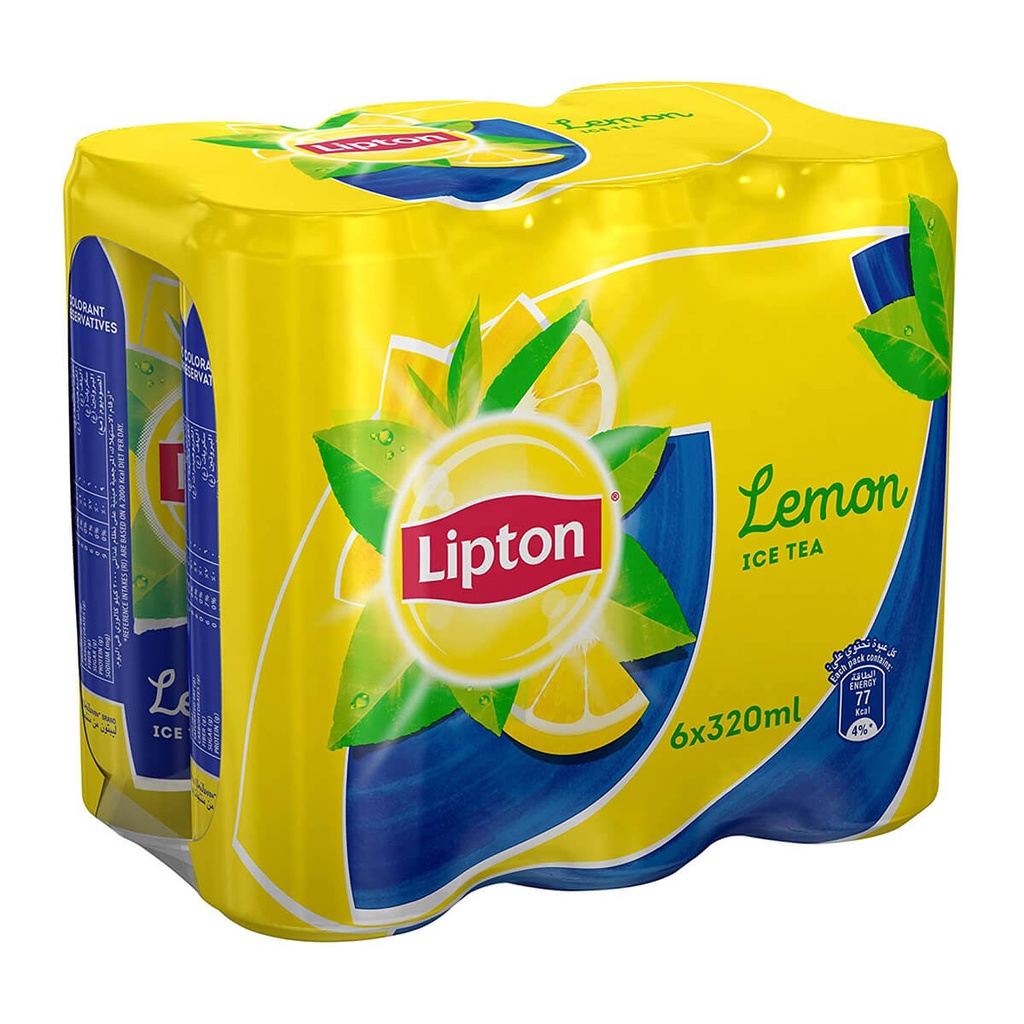 [BEVR-708580] Lipton Lemon Ice Tea Soft Drink - 24x320ml