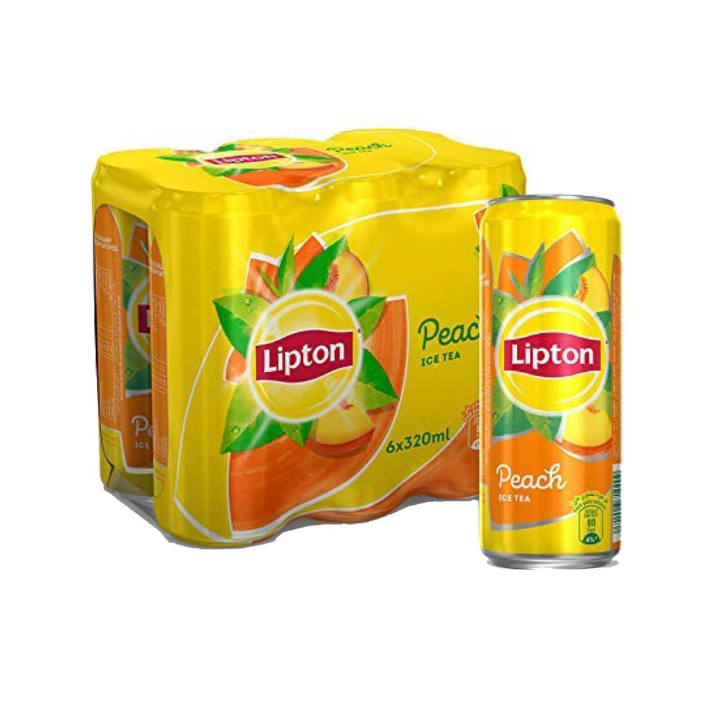 [BEVR-708582] Lipton Peach Ice Tea Soft Drink - 24x320ml