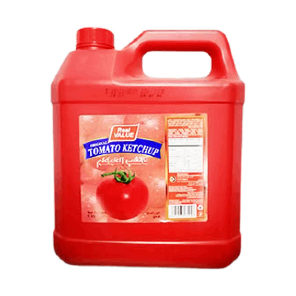 Real Value Tomato Ketchup - 4x5ltr