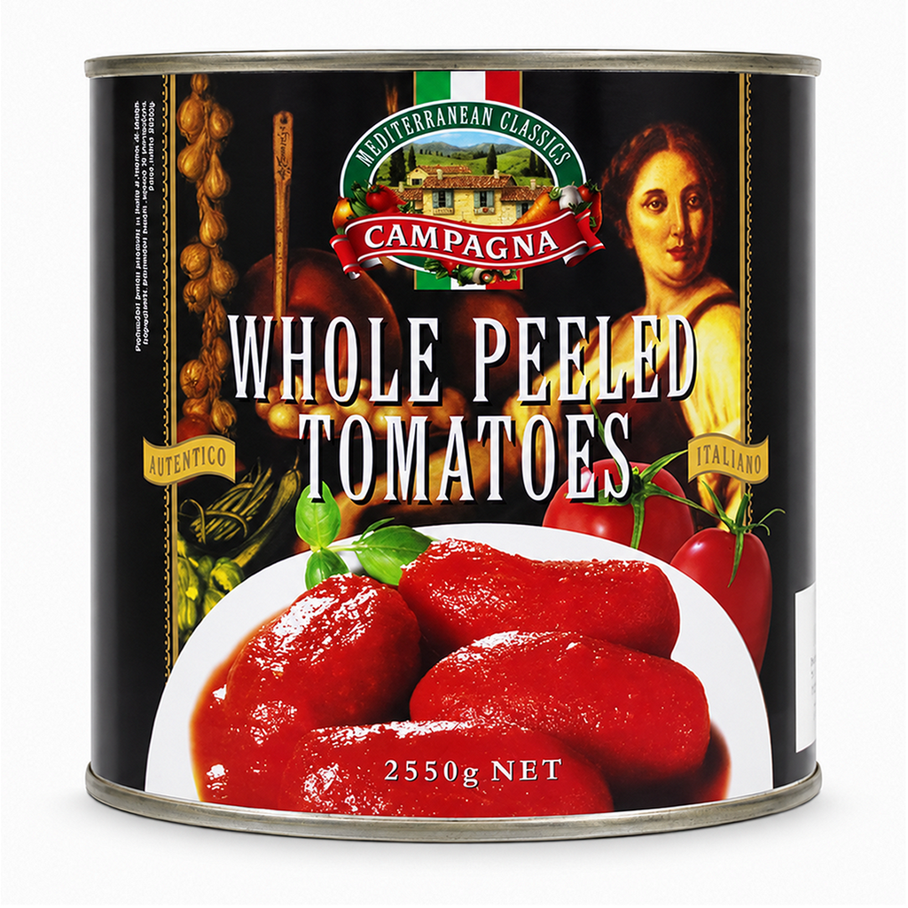 [SAUC-258554] Campagna Peeled Tomato, Italy - 6x2550g