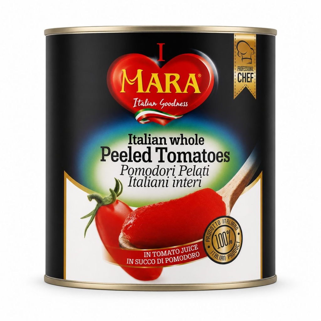 [SAUC-258550] Mara Peeled Tomato, Italy - 6x2.5kg