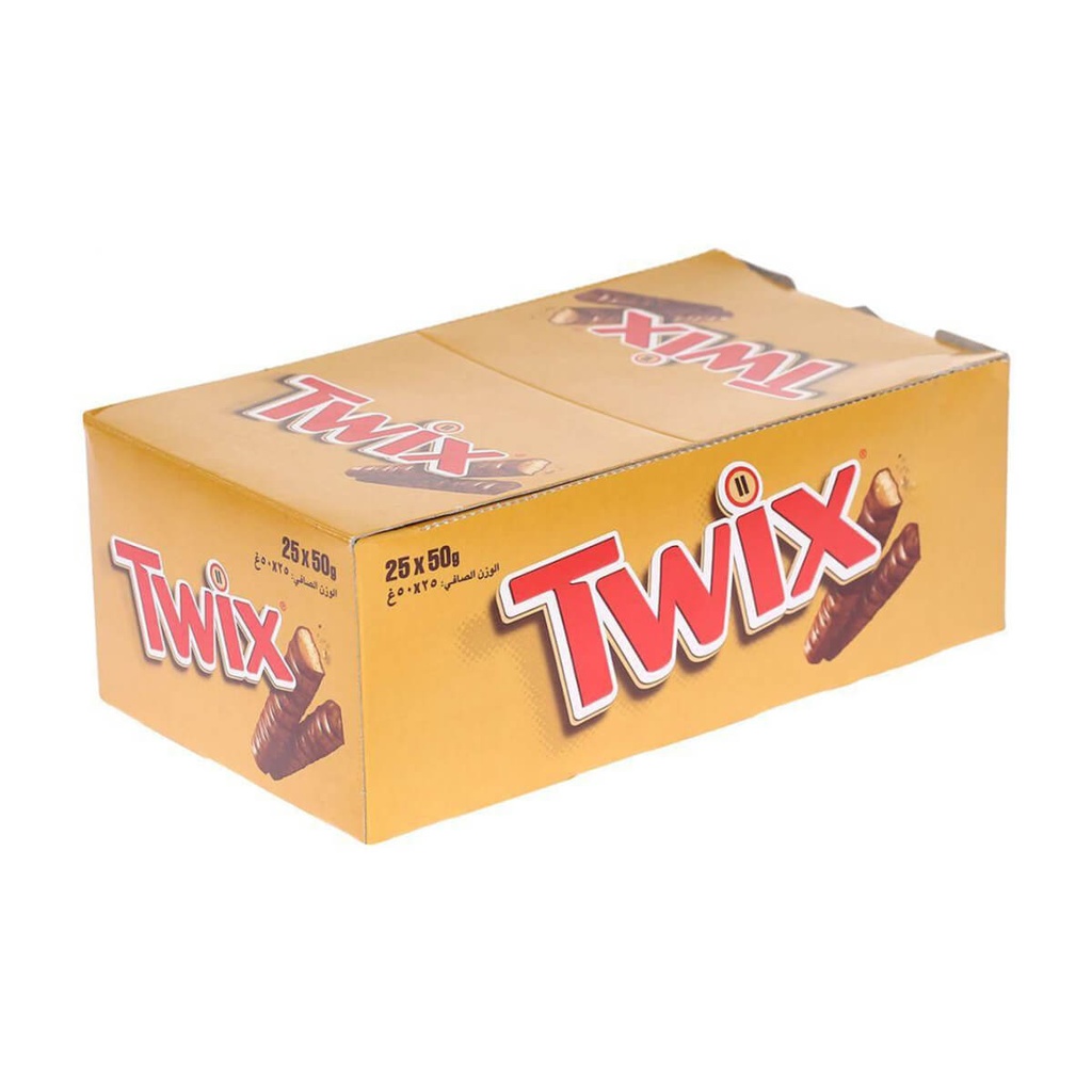 [SNAK-201085] Twix Chocolate Bars - 10x25x50g