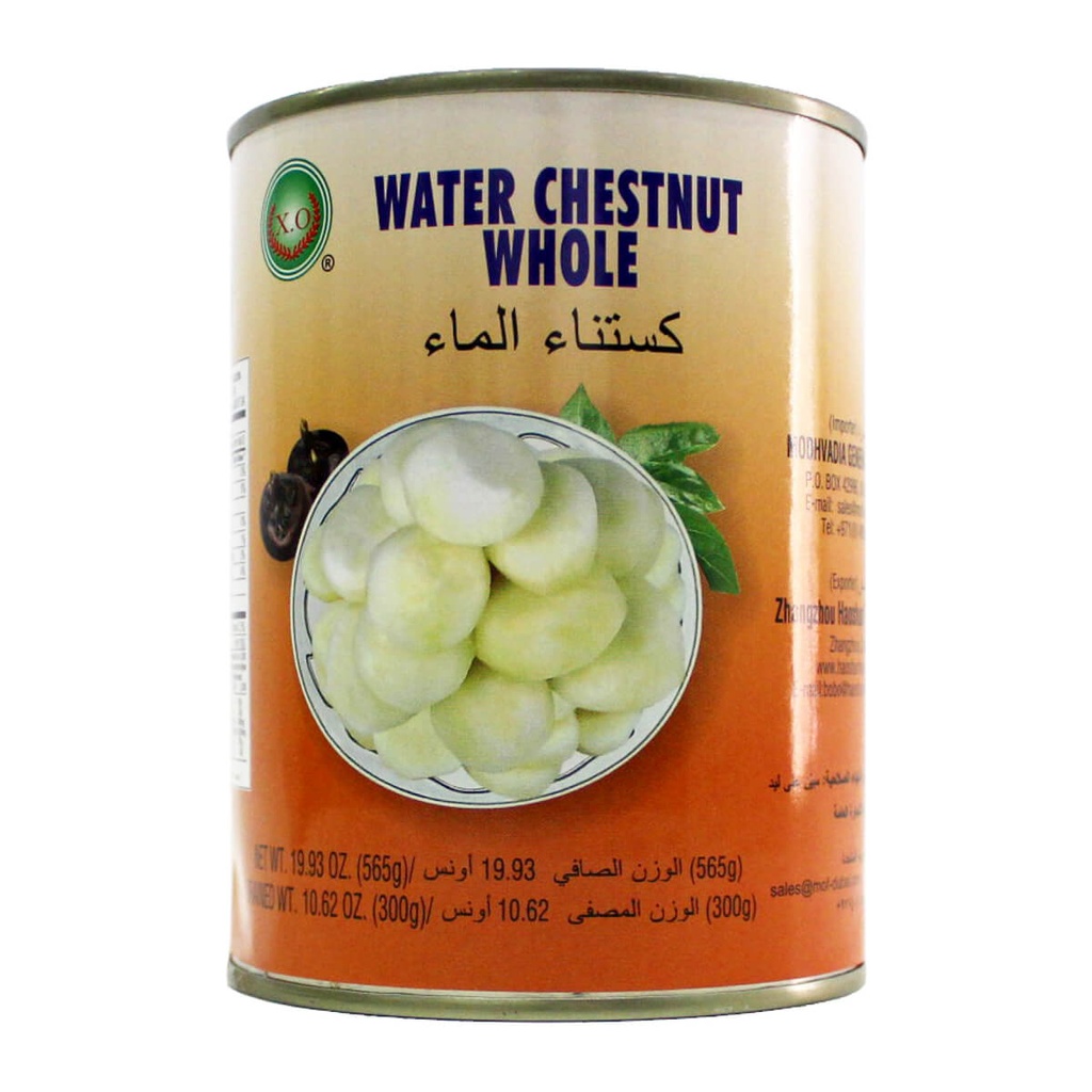 [VEGT-609204] XO Water Chestnut in Water - 24x15oz