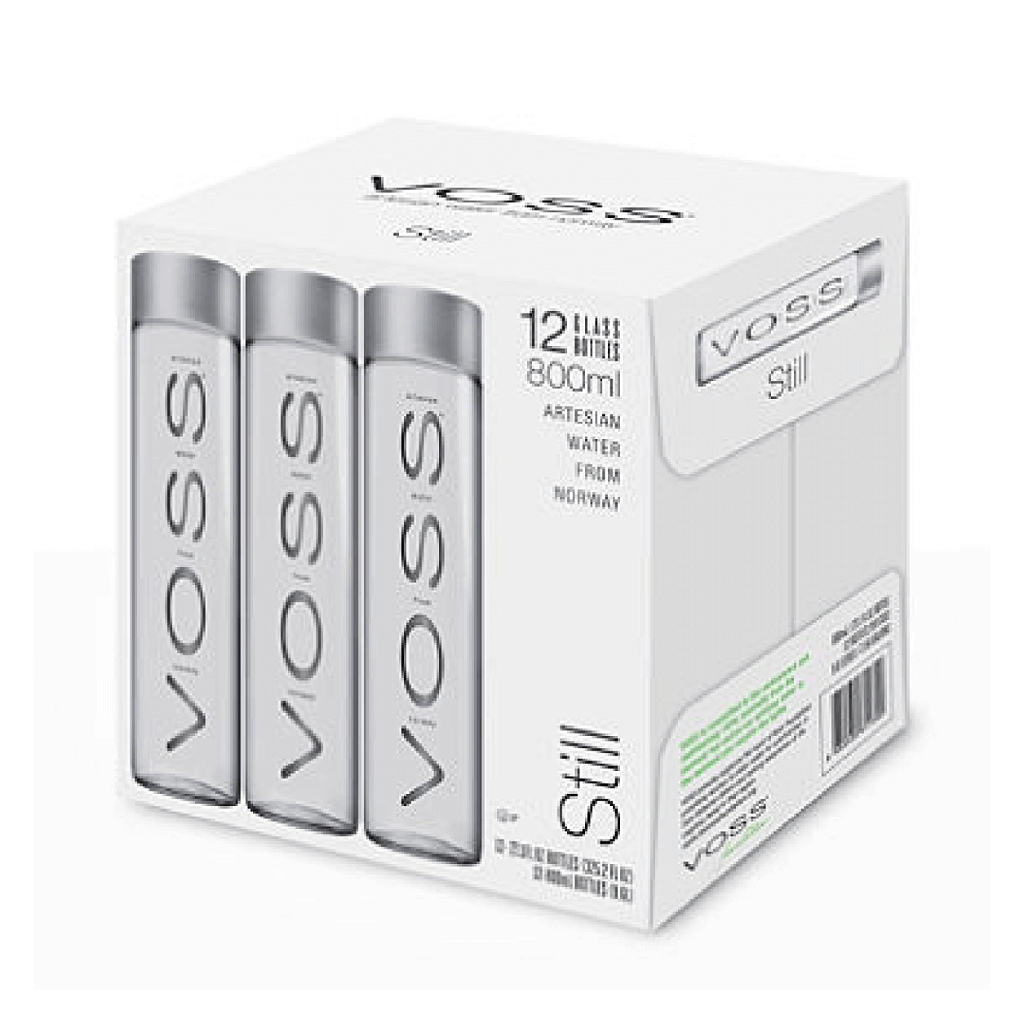 [BEVR-700806] VOSS Still Water, Glass, Norway - 12x800ml