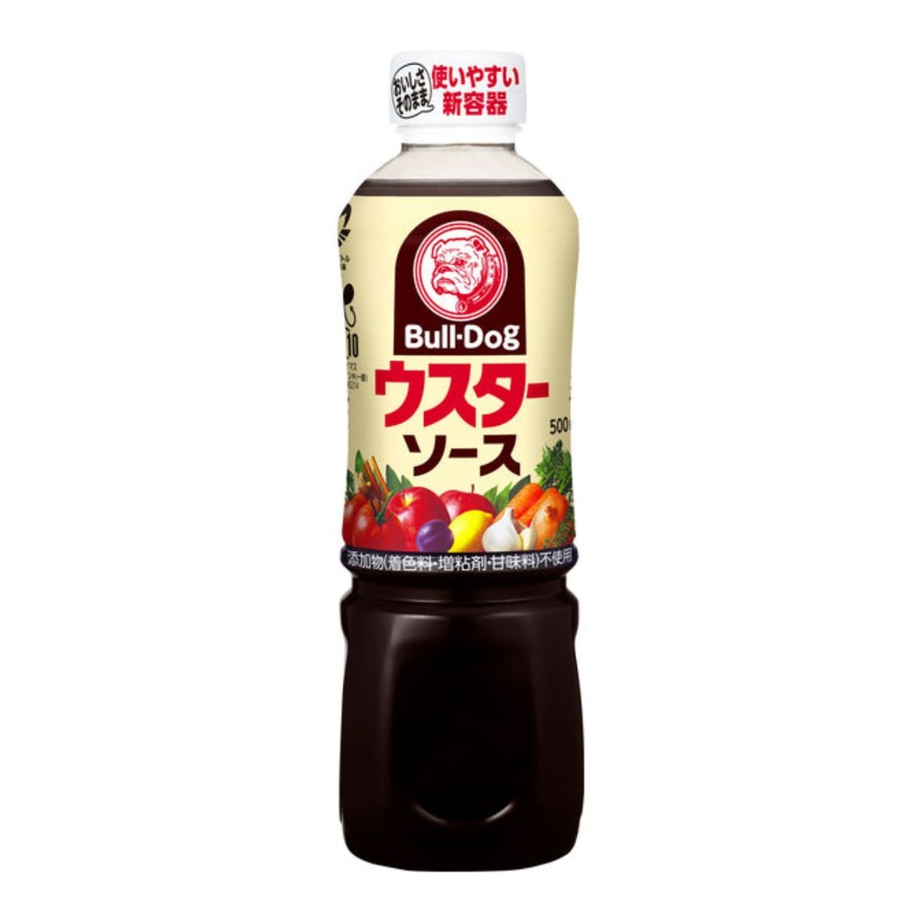 [SAJP-250341] Bulldog Worcester Sauce, Japan - 20x500ml