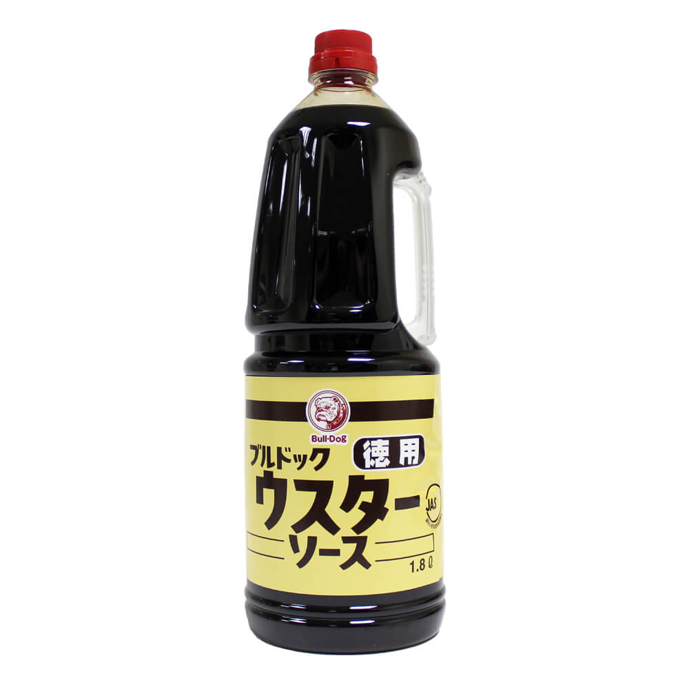 [SAJP-250340] Bulldog Worcester Sauce, Japan - 6x1.8ltr