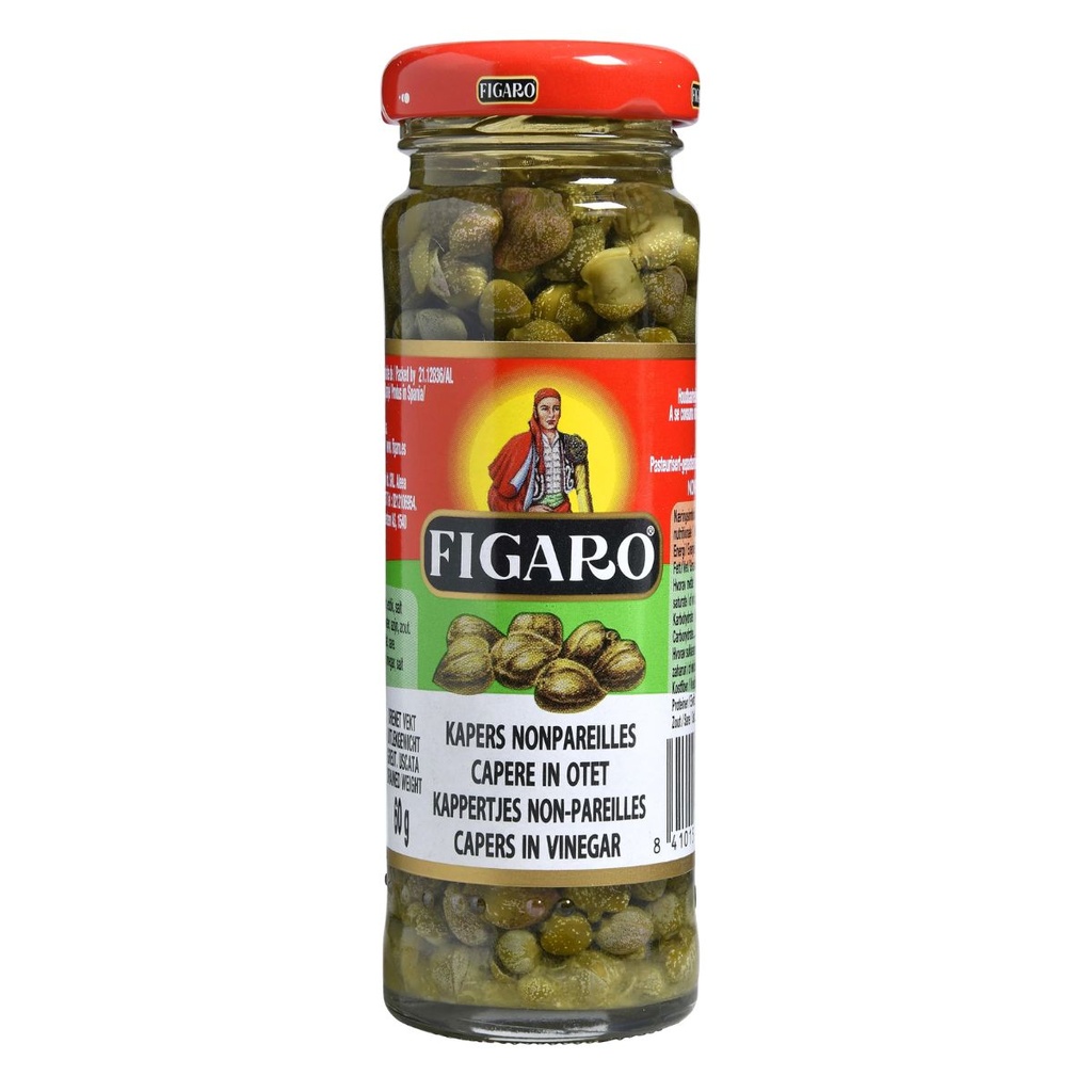 [VEGT-601020] Figaro Capers in Vinegar - 12x100g