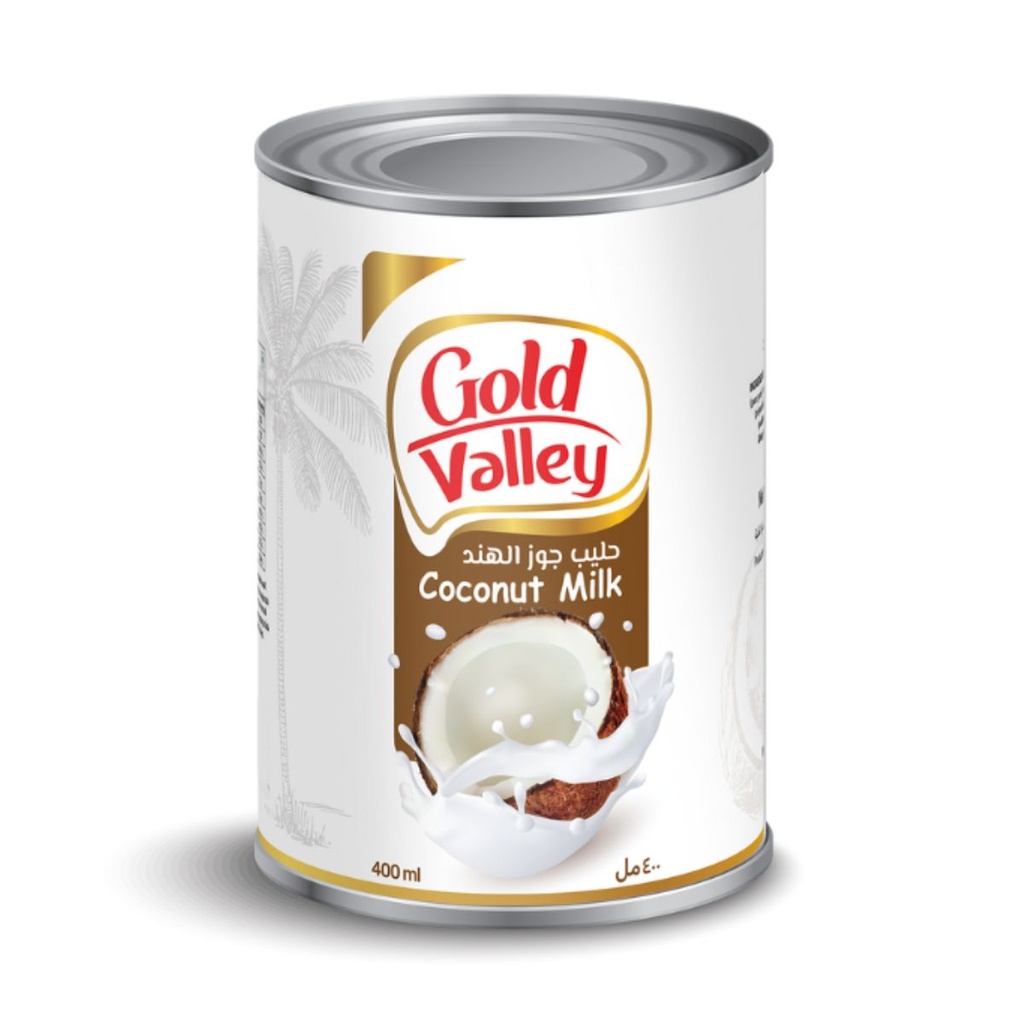 [SAUC-251670] Gold Valley Coconut Milk - 24x400ml