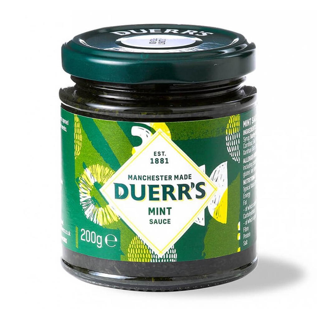 [SAUC-256566] Duerr's English Mint Sauce, UK - 6x200g