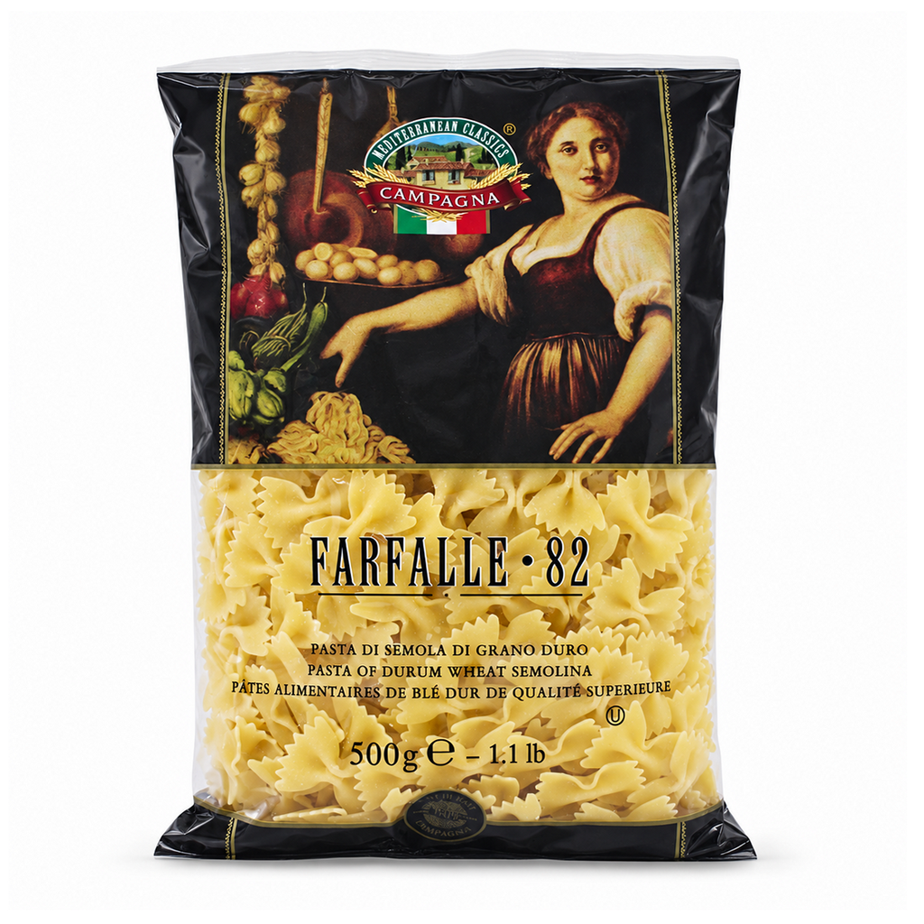 [PAST-362622] Campagna Farfalle #82 Pasta, Italy - 24x500g