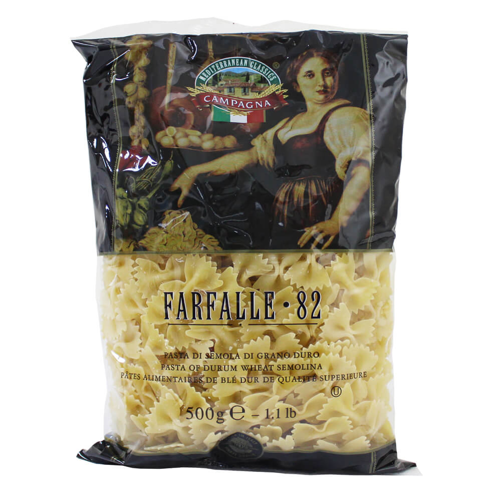 [PAST-362622] Campagna Farfalle #82 Pasta, Italy - 24x500g