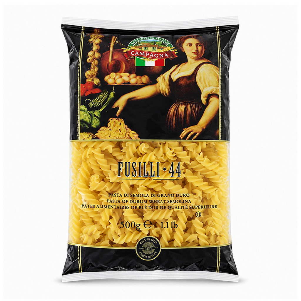 Campagna Fusilli #44 Pasta, Italy - 24x500g