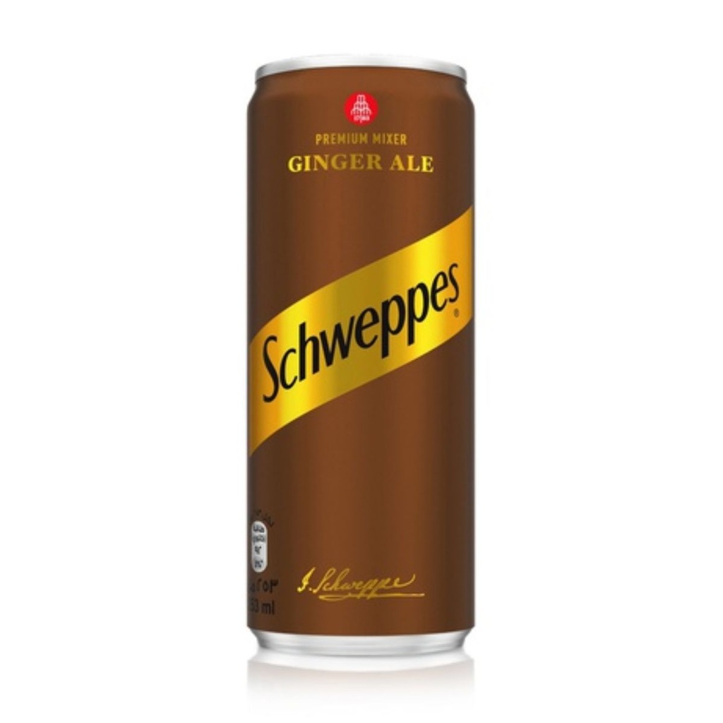 [BEVR-703005] Schweppes Ginger Ale Soft Drink - 24x300ml
