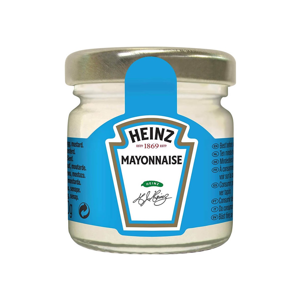 [SAUC-256090] Heinz Mayonnaise Mini Room Service - 80x30g