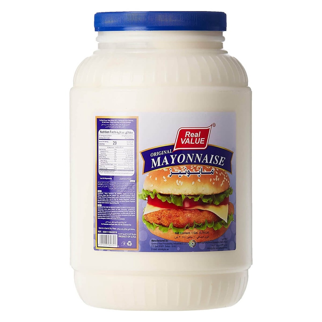 [SAUC-256060] Real Value Mayonnaise Spread - 4x1gal