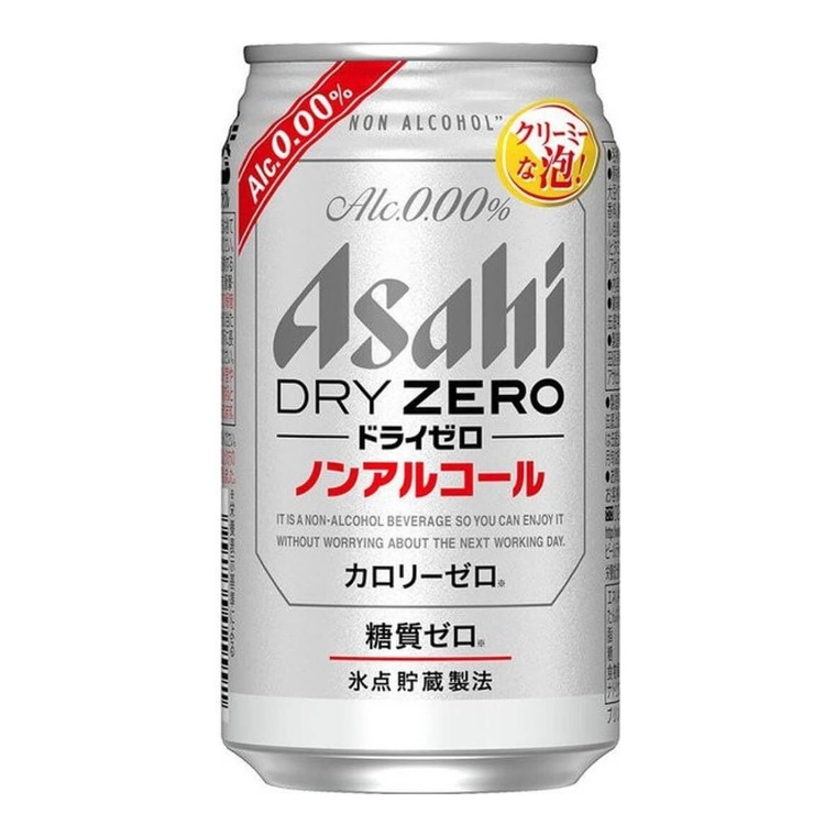 Asahi Dry Zero Non ALcohol Drink,JPN  - 24x350ml