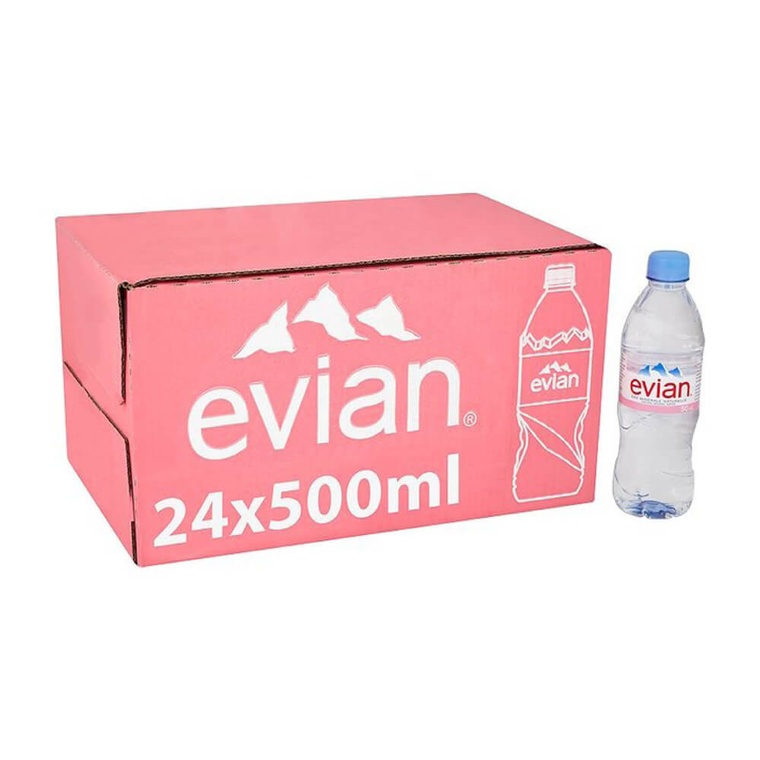 Evian Still Water, France - 24x500ml