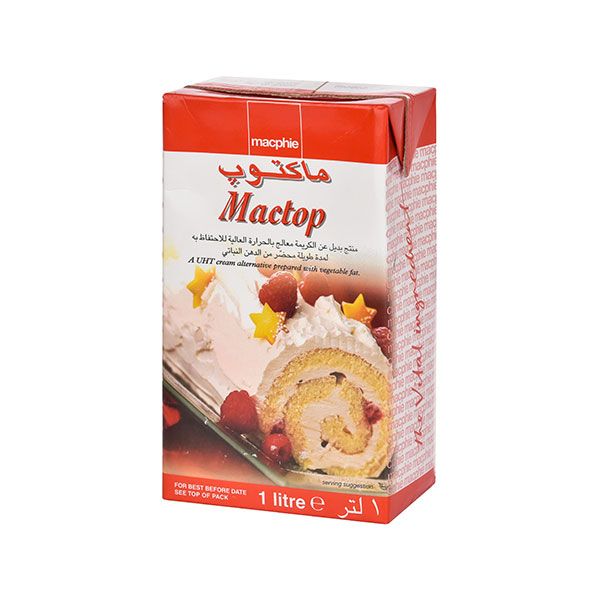 Mactop Macphie Cream Alt. UHT - 12x1ltr