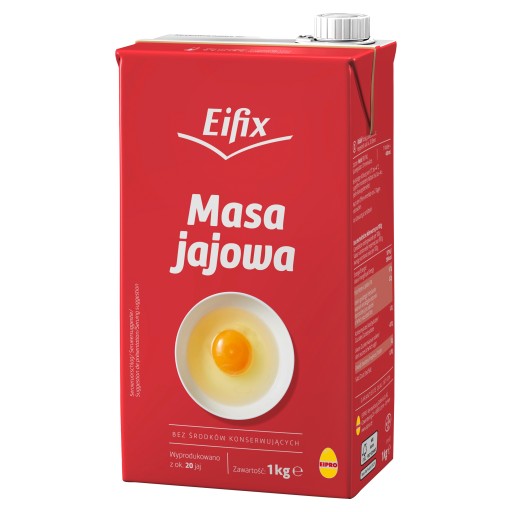 Eifix Egg Whole Liquid, Pasteurized, Chilled - 1x1ltr