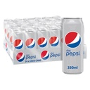 Pepsi Diet Cola Soft Drink, UAE - 24x330ml, image 1 of 2
