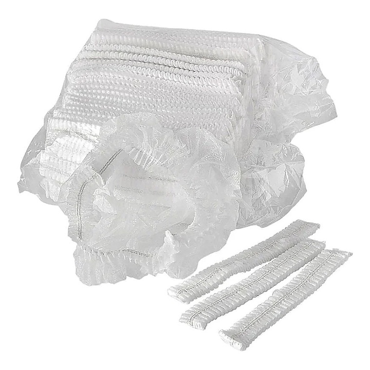 SNH White Hair Net, Disposable - 10x100pc