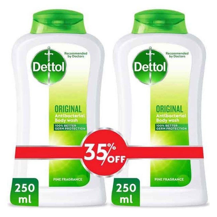 Dettol Shower Gel PROMO Pack - 12x250ml