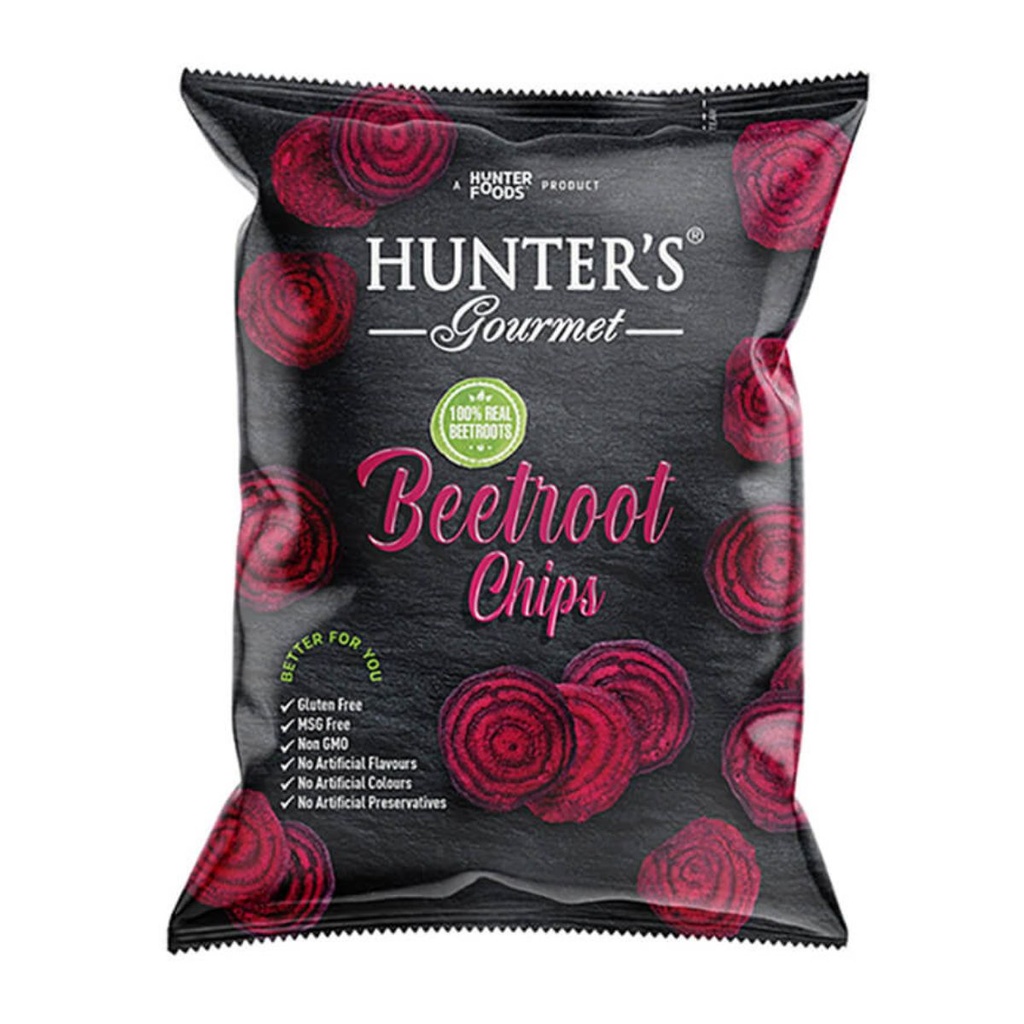 Hunter's Gourmet Beetroot Chips - 1x55g