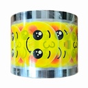 Bubbly Sealing Film With Yellow Smile Emoji - 1x1pc, image 1 of 3