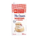 Paysan Breton Whipping & Cooking Cream 35% - 12x1ltr, image 1 of 2