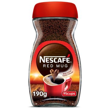 Nescafe Coffee Red Mug - 6x190g