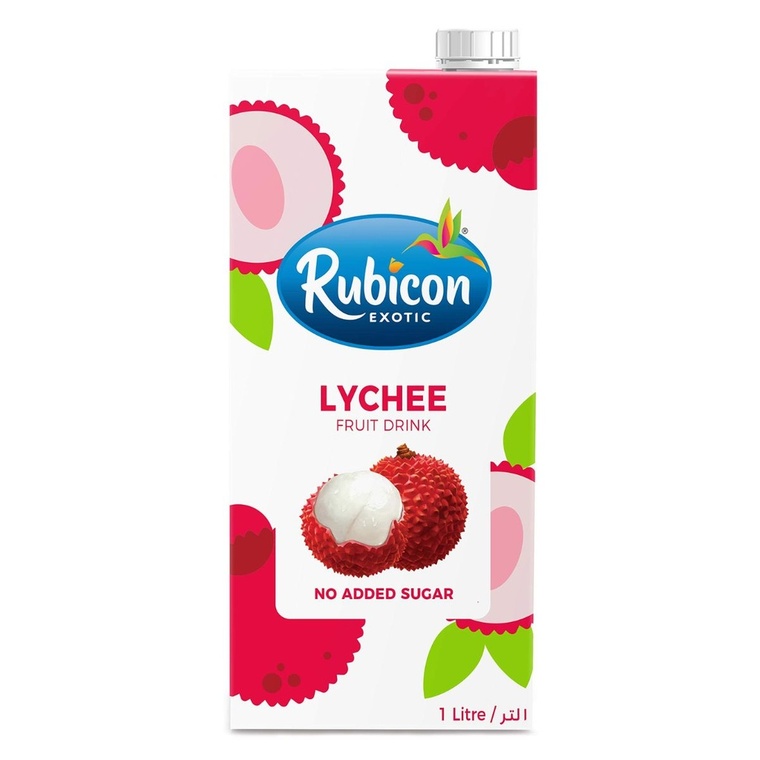 Rubicon Lychee Fruit Drink - 12x1ltr