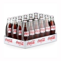 Coca Cola Light Soft Drink, Glass, UAE - 24x290ml product photo