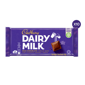 Cadbury Dairy Milk Chocolate - 12x160g