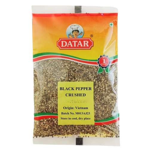 Datar Black Pepper Crushed - 1x1kg