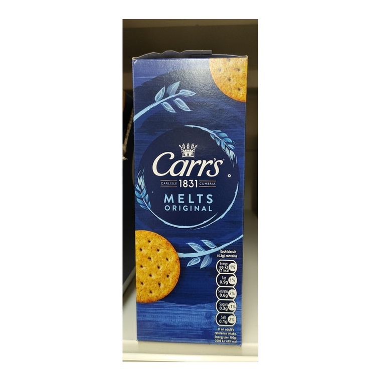 Carr's Melts Original Biscuits - 1x150g