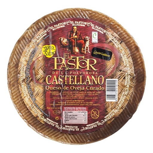 Quesos El Pastor Manchego Cheese, Spain - 1x1kg