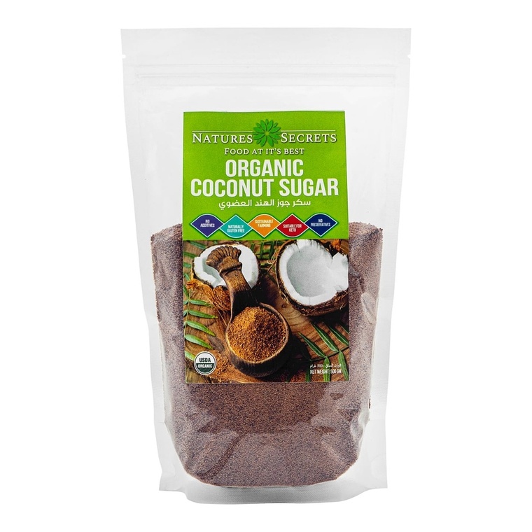 Natures Secrets Coconut Sugar, Organic - 1x500g