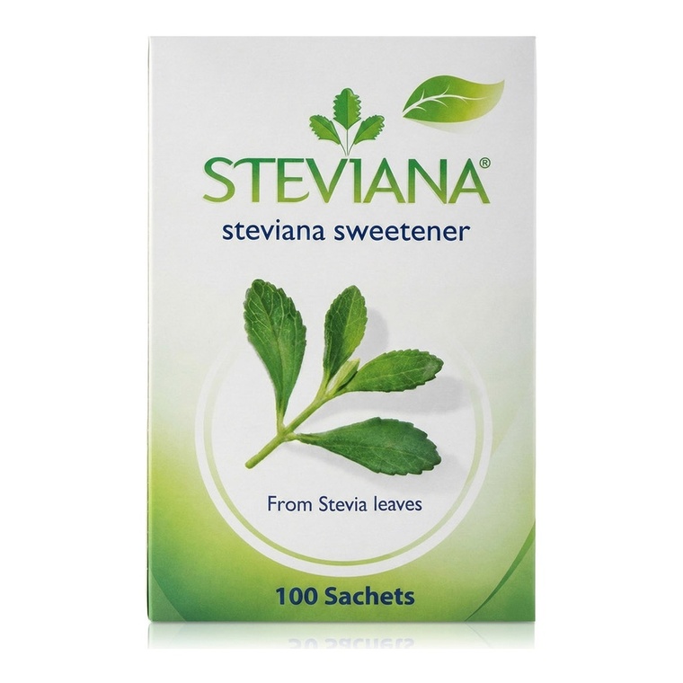 Steviana Sweetener, 100 Sachets - 1x250g