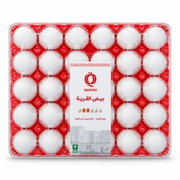 Qaryah LARGE Fresh Eggs  - 12x30pcs